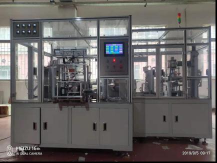  冲壳入壳顶侧封一体机